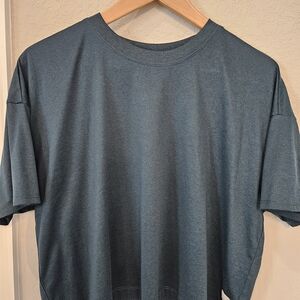 Vuori Women's Energy Short Sleeve Tee Moss Green Heather Size Medium